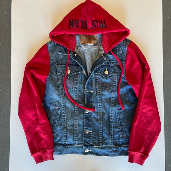 True Religion World Tour Trucker Jacket - Picture 2 of 9